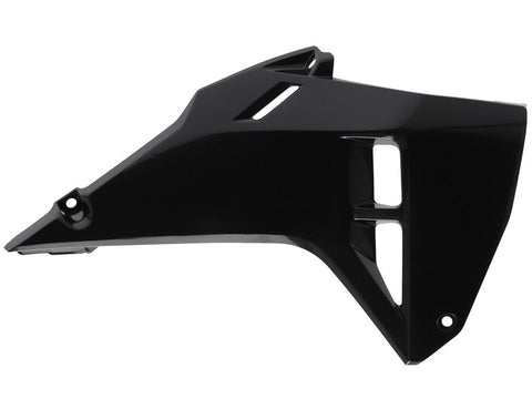 Tampas de Radiador/Depósito POLISPORT HONDA CRF 250R 25-26, CRF 450R 25-26 Preto (Par)