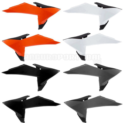 Tampas de Radiador/Depósito POLISPORT KTM SX 125/250/300 25-26, SX-F 250/350/450 25-26