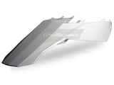 Guarda-lamas Traseiro com Tampas Laterias POLISPORT GAS GAS EC 125/200/250/300 10-11 Branco