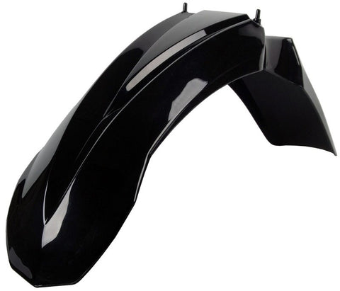 Guarda-lamas dianteiro POLISPORT GAS GAS EC 125/200/250/300 08-10 Preto