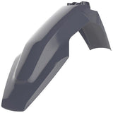 Guarda-lamas dianteiro POLISPORT HUSQVARNA TC 125 16-22, TC 250 17-22, FC 250/350/450 16-22 Cinzento