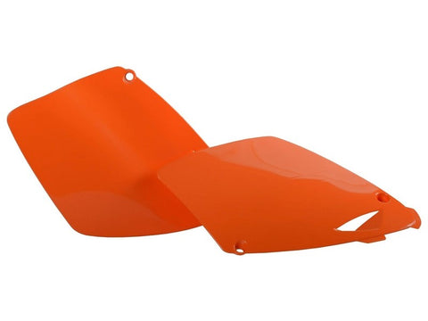 Tampas Laterais Traseiras POLISPORT KTM EXC 98-03 Laranja