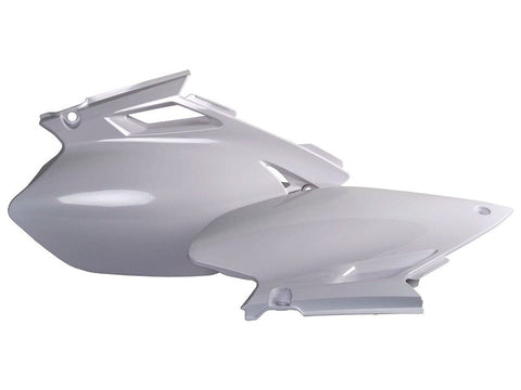 Tampas Laterais Traseiras POLISPORT para YAMAHA YZ 250F 03-05, YZ 450F 03-05 Branco