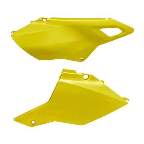 Tampas Laterais Traseiras POLISPORT RESTYLING SUZUKI DRZ 400 00-24 Amarelo