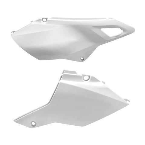 Tampas Laterais Traseiras POLISPORT RESTYLING SUZUKI DRZ 400 00-24 Branco