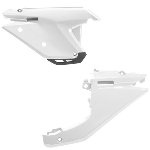 Tampas Laterais Traseiras POLISPORT SHERCO SE-R/SEF-R 25-26 Branco