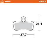 Pastilhas de travão BTT MOTO-MASTER SHIMANO 730854 2