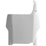 Placa frontal POLISPORT HONDA Branco 8661900001