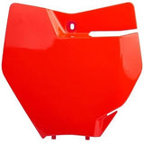 Placa Frontal POLISPORT KTM SX/SX-F 16-18 Laranja Flúor