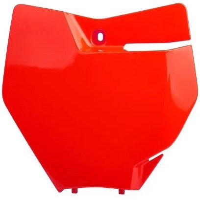 Placa Frontal POLISPORT KTM SX/SX-F 16-18 Laranja Flúor