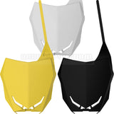 Placa Frontal POLISPORT SUZUKI RMZ 250 19-23, RMZ 450 18-23 Amarelo