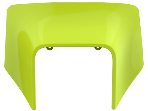 Porta-farol POLISPORT HUSQVARNA TE/FE 20-23 Amarelo Flúor