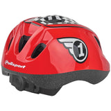 Capacete Bicicleta Infantil POLISPORT XS KIDS HELMET RACE Vermelho/Preto