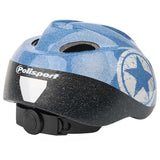 Capacete Bicicleta Infantil POLISPORT S JUNIOR HELMET JEANS Azul/Branco