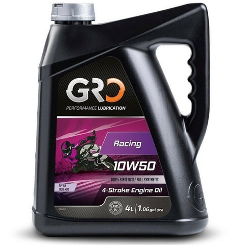 Óleo GRO 4T GLOBAL RACING 10W/50 4T 4 Litros