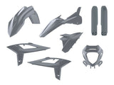 Kit de Plásticos POLISPORT FULL KIT BETA RR 125/200/250/300 2T 20-22, RR 350/390/430/480 4T 20-22 Cinzento