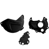 Protecção de Tampa de Embraiagem, Ignição e Bomba de Água POLISPORT YAMAHA YZ 250 F 15-18