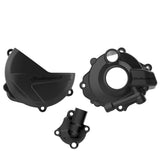 Protecção de Tampa de Embraiagem, Ignição e Bomba de Água POLISPORT HONDA CRF 250 R 18-25, CRF 250 RX 19-25
