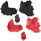 Protecção de Tampa de Embraiagem, Ignição e Bomba de Água POLISPORT HONDA CRF 450 R/RX 17-25