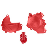Protecção de Tampa de Embraiagem, Ignição e Bomba de Água POLISPORT HONDA CRF 450 R/RX 17-25