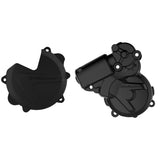 Protecção de Tampa de Embraiagem e Ignição POLISPORT KTM EXC 250/300 13-16 (Laranja: 32€)