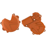 Protecção de Tampa de Embraiagem e Ignição POLISPORT KTM EXC 250/300 13-16 (Laranja: 32€)
