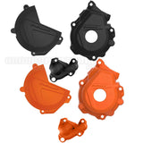 Protecção de Tampa de Embraiagem, Ignição e Bomba de Água POLISPORT HUSQVARNA FC 250/350 16-22