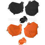 Protecção de Tampa de Embraiagem, Ignição e Bomba de Água POLISPORT KTM EXC-F 450/500 17-23