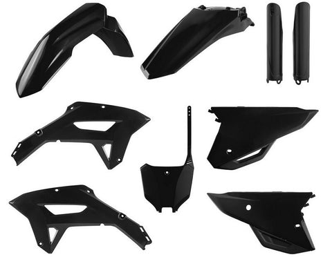 Kit de Plásticos POLISPORT FULL KIT HONDA CRF 250RX 22-24, CRF 450RX 21-24 Preto