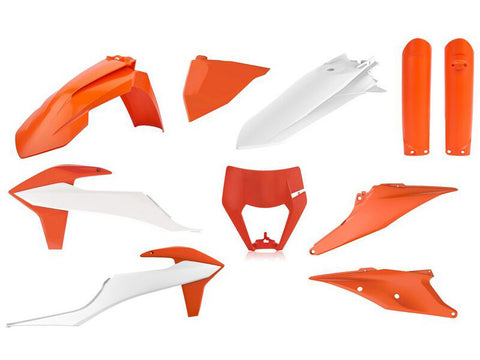 Kit de Plásticos POLISPORT FULL KIT KTM EXC 150/250/300 20-23, EXC-F 250/350/450/500 20-23 OEM 23