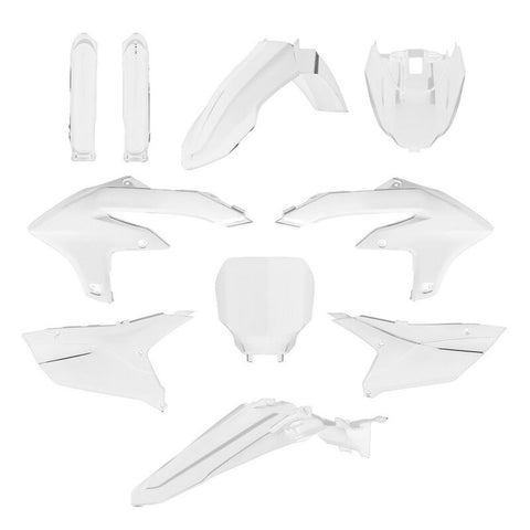 Kit de Plásticos POLISPORT FULL KIT YAMAHA YZ 250 F 24-26, YZ 450 F 23-25 Branco