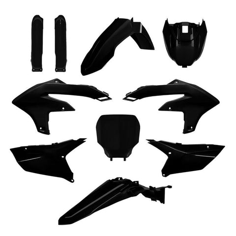 Kit de Plásticos POLISPORT FULL KIT YAMAHA YZ 250 F 24-26, YZ 450 F 23-25 Preto
