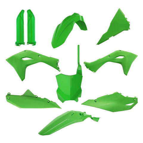 Kit de Plásticos POLISPORT FULL KIT KAWASAKI KX 250F 25, KX 450F 24-25 Cor Original