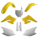 Kit de Plásticos POLISPORT FULL KIT SUZUKI RMZ 250 04-06 Cor Original