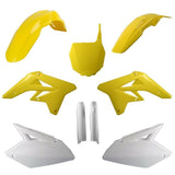 Kit de Plásticos POLISPORT FULL KIT SUZUKI RMZ 250 07-09 Cor Original