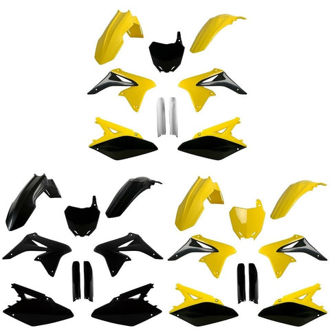 Kit de Plásticos POLISPORT FULL KIT SUZUKI RMZ 250 10-18