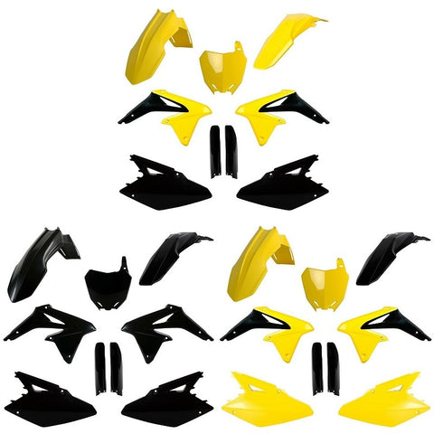 Kit de Plásticos POLISPORT FULL KIT SUZUKI RMZ 450 08-17
