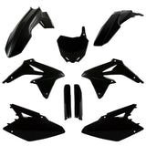 Kit de Plásticos POLISPORT FULL KIT SUZUKI RMZ 450 08-17 Preto
