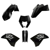Kit de Plásticos POLISPORT FULL KIT KTM EXC 125/200/250/300 08-11, EXC-F 250/350/450/500 08-11