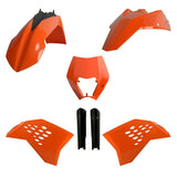 Kit de Plásticos POLISPORT FULL KIT KTM EXC 125/200/250/300 08-11, EXC-F 250/350/450/500 08-11
