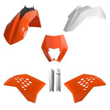 Kit de Plásticos POLISPORT FULL KIT KTM EXC 125/200/250/300 08-11, EXC-F 250/350/450/500 08-11