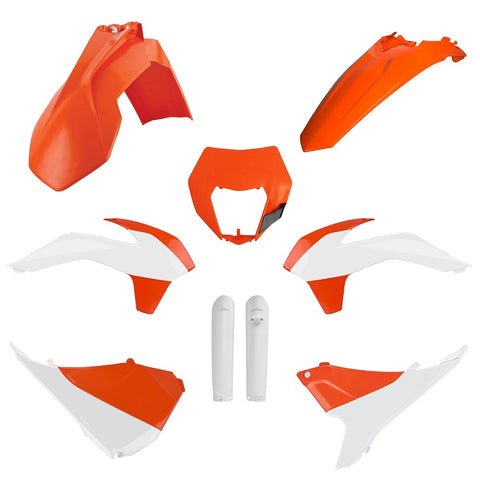 Kit de Plásticos POLISPORT FULL KIT KTM EXC 125/200/250/300 16, EXC-F 250/350/450/500 16 Cor Original