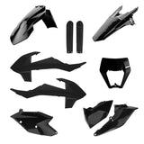 Kit de Plásticos POLISPORT FULL KIT KTM EXC/EXC-F 17-19 Preto