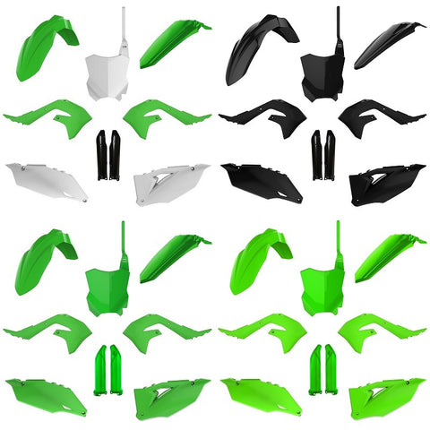 Kit de Plásticos POLISPORT FULL KIT KAWASAKI KX 250F 21-24, KX 450F 19-23