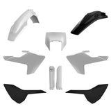 Kit de Plásticos POLISPORT FULL KIT HUSQVARNA TE 150/250/300 17-19, FE 250/350/450/501 17-19 Branco/Preto