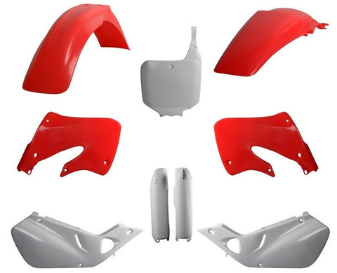 Kit de Plásticos POLISPORT FULL KIT HONDA CR 125R 98-99, CR 250R 97-99 Cor Original