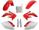 Kit de Plásticos POLISPORT FULL KIT HONDA CRF 250R 06-07 Cor Original
