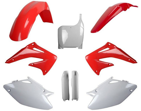 Kit de Plásticos POLISPORT FULL KIT HONDA CRF 450R 02-03 Cor Original