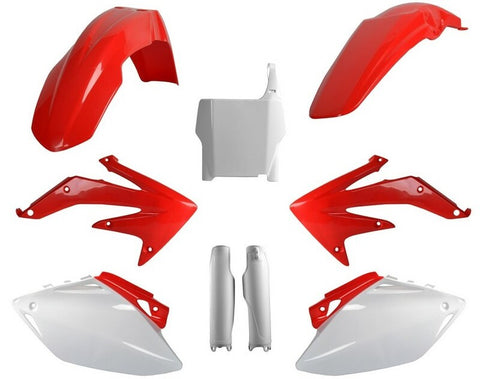 Kit de Plásticos POLISPORT FULL KIT HONDA CRF 450R 07 Cor Original