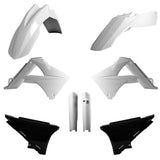 Kit de Plásticos POLISPORT FULL KIT GAS GAS EC 2011 Branco/Preto